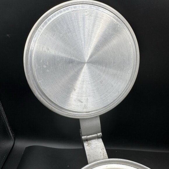 Vtg Made In Italy Metal Ice Bucket Beer Stein Plastic Liner 9.5” Mid Century 60s - Picture 15 of 16